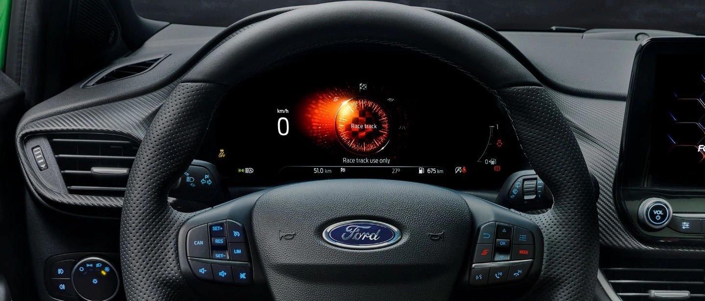 Ford Puma St Milano display