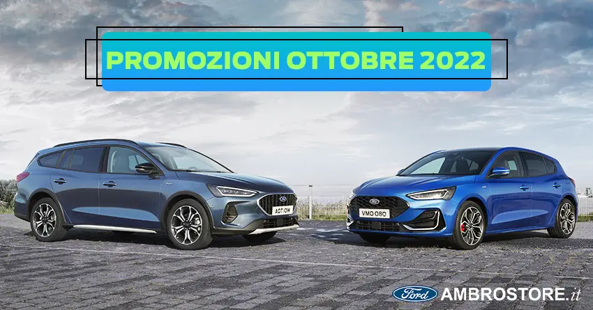 Banner Promozioni Auto Ford Ottobre
