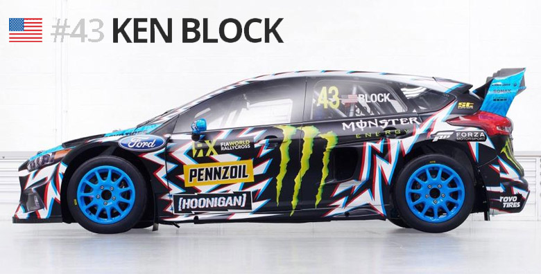 Ken Block 43 Ford