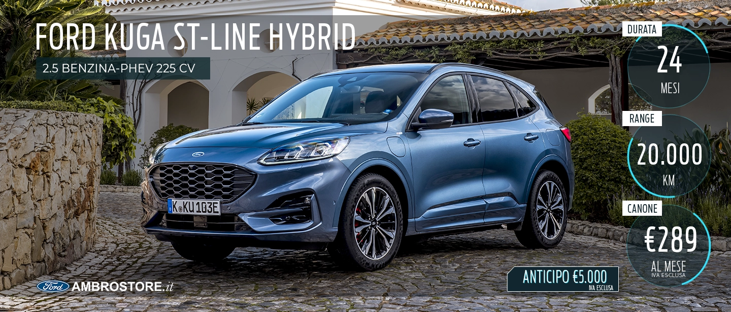 FORD KUGA NOLEGGIO LUNGO TERMINE AMBROSTORE MAGGIO 2023