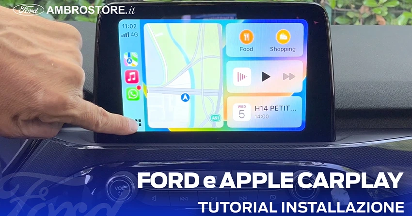 Apple Car Play Guida Installazione Tutorial Video Ford Ambrostore News