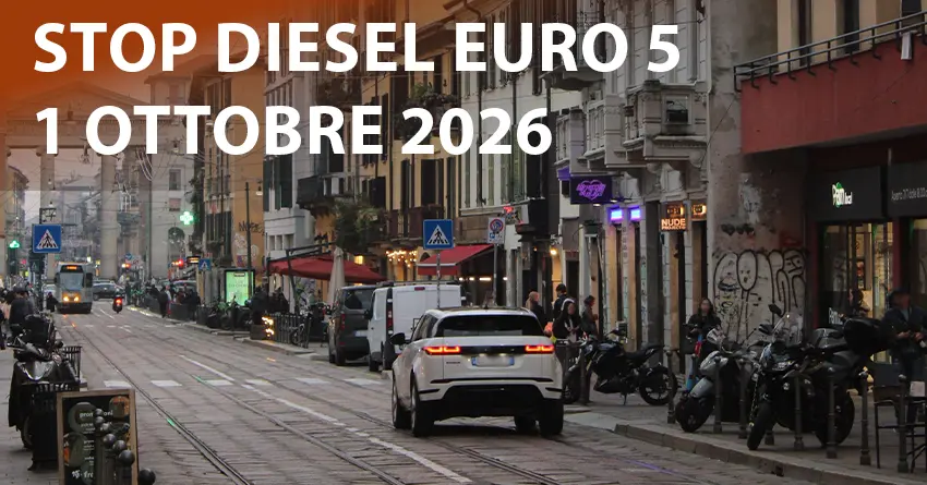 News Ambrostore STOP EURO 5 DIESEL MILANO LOMBARDIA