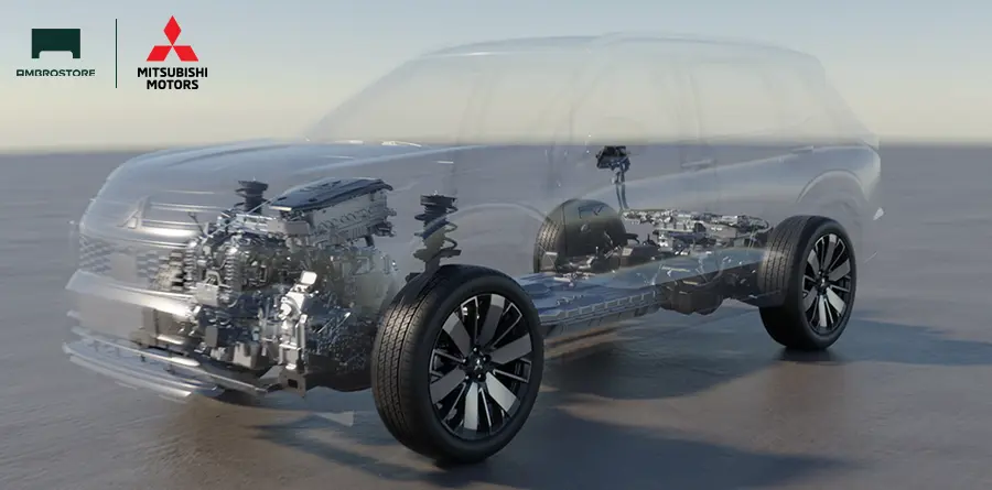 Ambrostore Mitsubishi Outlander Banner Gamma Page Milano Auto TECNOLOGIA Plug In Hybrid