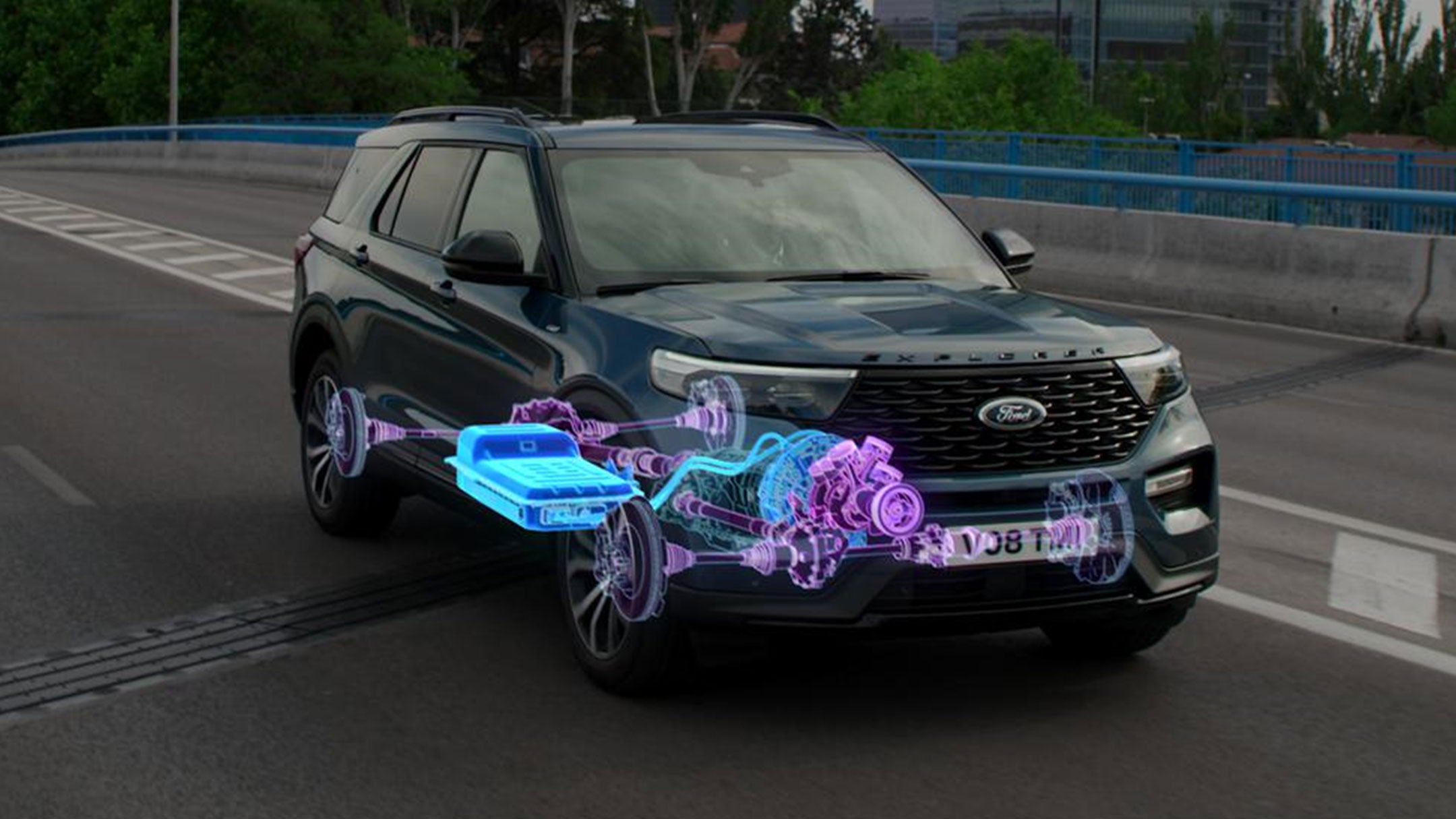 Ford Explorer Milano tecnologia