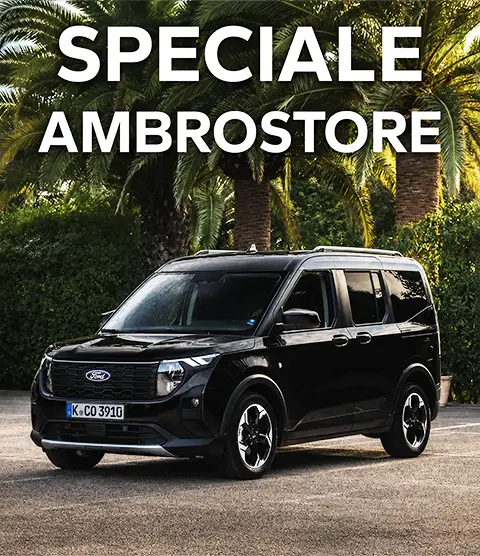 Promozione Ford TOURNEO COURIER Ambrostore Esterno BLACK