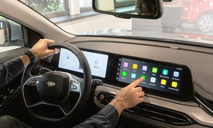 Infotainmenth Evo 7 Kairos Ambrostrore Milano