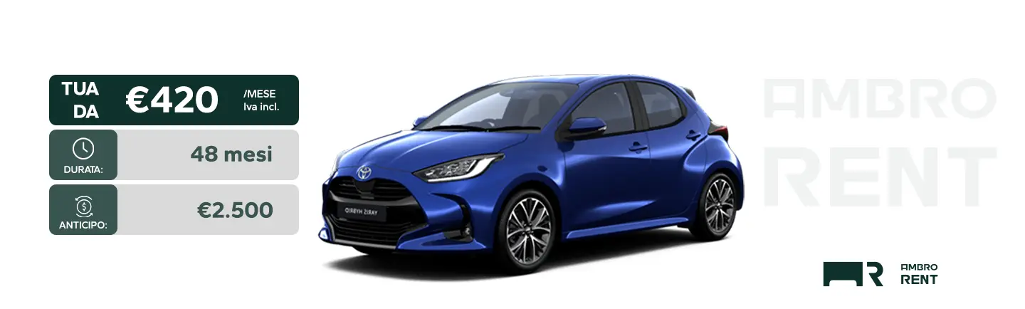 Toyota Yaris Ambrorent Ambrostore