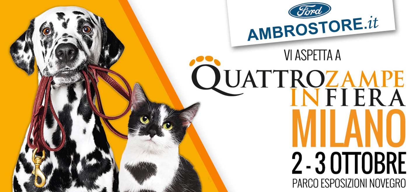 Homepage Evento Quattrozampe In Fiera Ambrostore Ford Milano