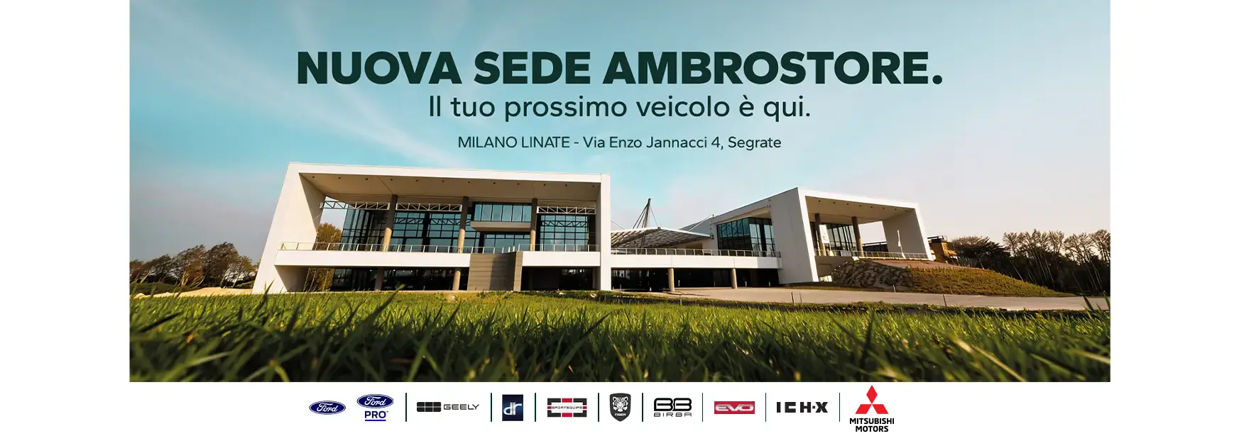 Nuova Sede Milano Linate Ambrostore Banner Apertura Info Aprile