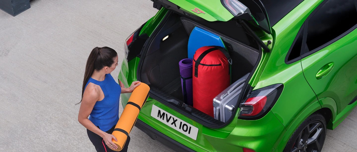Ford Puma St Milano bagagliaio