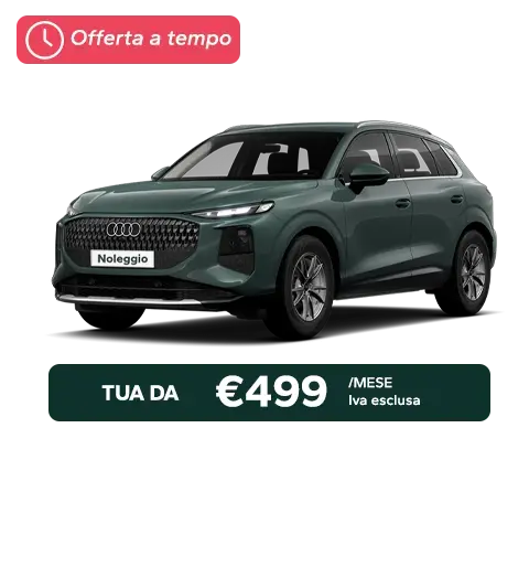 Audi Q3 NOLEGGIO LUNGO TERMINE MILANO AMBRORENT ESTERNO