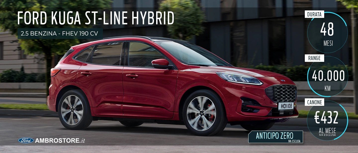 Noleggio Ambrostore Kuga St Line Fhev Promozione Settembre 2023