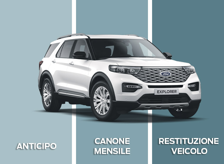 IMG Explorer Ford Noleggio Lungo Termine Auto Anticipo Zero