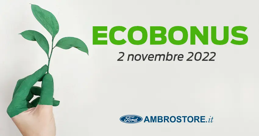 Banner Ecobonus Novembre 2022