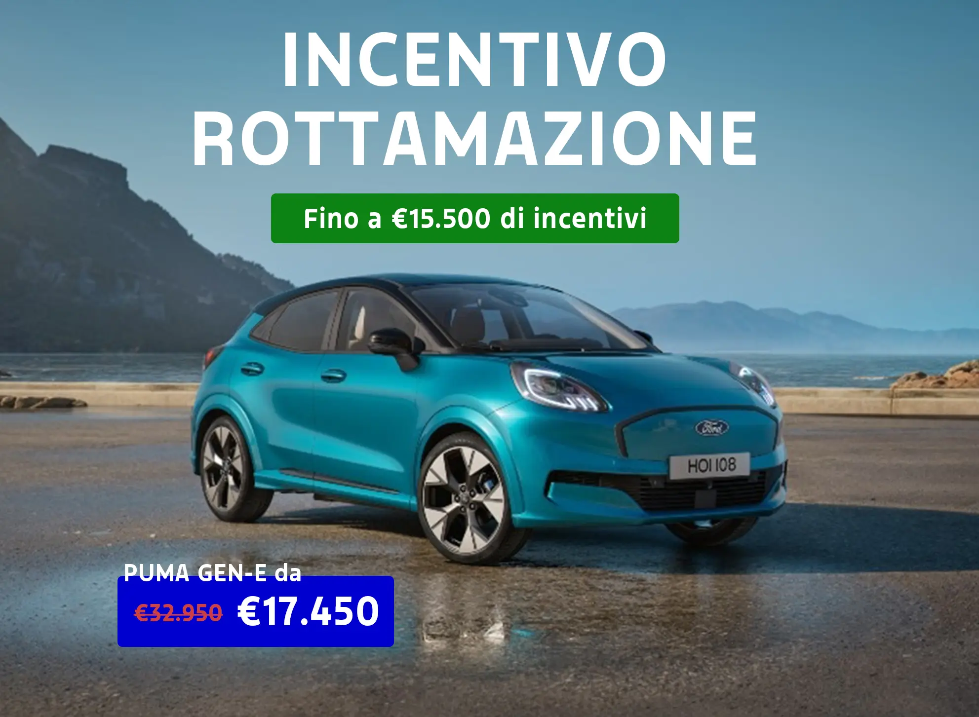 Ford PUMA GEN E Promozione Del Mese Milano Ambrostore Incentivi Statali Promo Ottobre