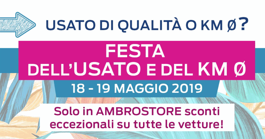 Festa Usato Km0 Ambrostore Milano