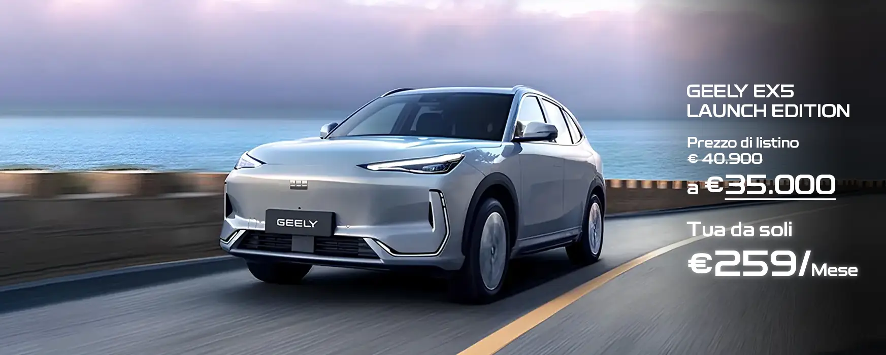 Ambrostore Geely Ex5 Milano Promozioni Vendita LUGLIO